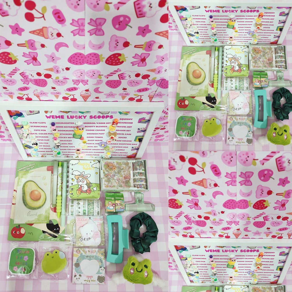 Large Stationery and Cutie Lucky Scoop